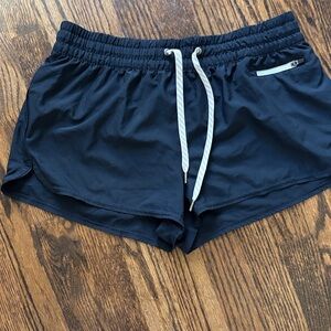 Vuori Dark Blue Clementine Women's Athletic Shorts